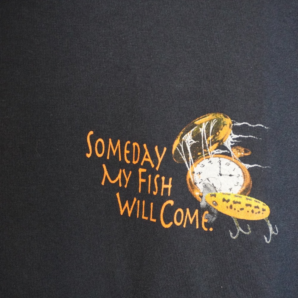 Tennessee River Someday My Fish Will Come Graphic Print T Shirt Men's Large - Picture 3 of 5